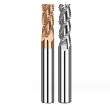 Tungsten Carbide Roughing End Mill for Steel and Aluminum