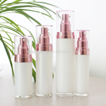 Personal Care OEM 15ml 30ml 50ml 100ml Round Acrylic Lotion Bottle Color Customise