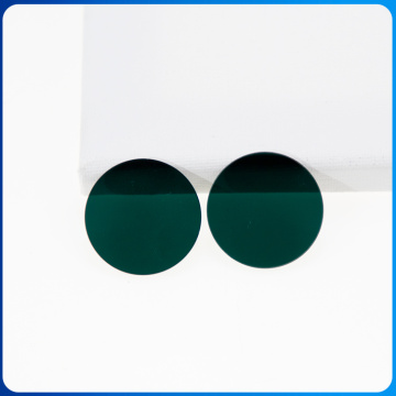 Fenêtre en verre de filtre vert optique personnalisé LB10 LB19