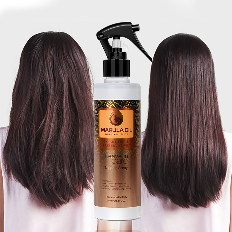 Marula Oil Nourish Hair Detangler for African Hair Care Leave In Treatment