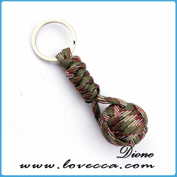 Best sale nautical knot hand tied monkey fist knot paracord keychain