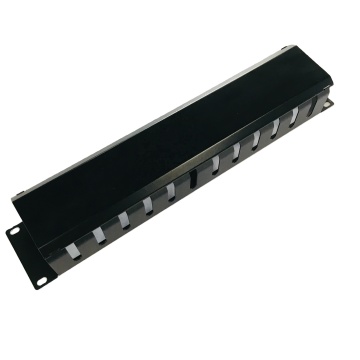 19 pouces 2U 12 SLOT HORIZONTAL Rack Mount Mount Metal Cable Manager pour standard Server Rack