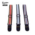 Multicolor Nylon And Geniune Leather Guitar Strap