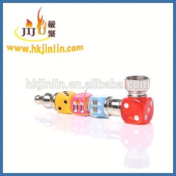 Yiwu jiju JL-371 Best Selling Wholesale mini dice tobacco pipes
