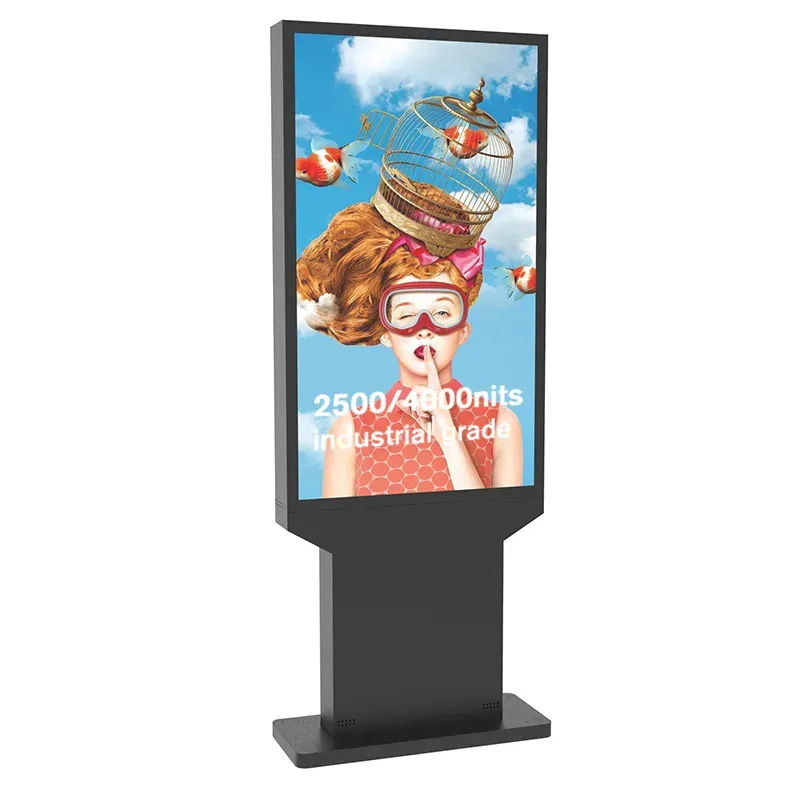 IP66 Waterproof 3000nits Outdoor Digital Signage Display