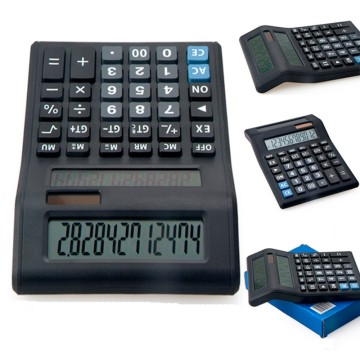 12 Digits Dual Power Dual Display Calculator