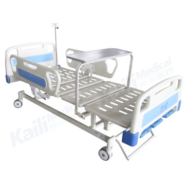 Three Function Adjustable Manual Hospital Care Bed