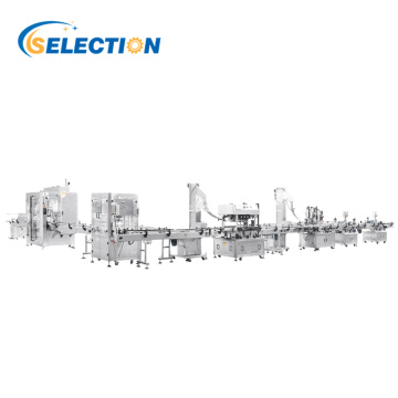 Línea de producción automática de 200-2000 ml de llenado