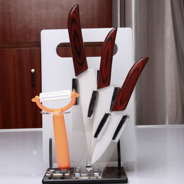 Fruit knife set, easy to peel not easy to be oxidized
