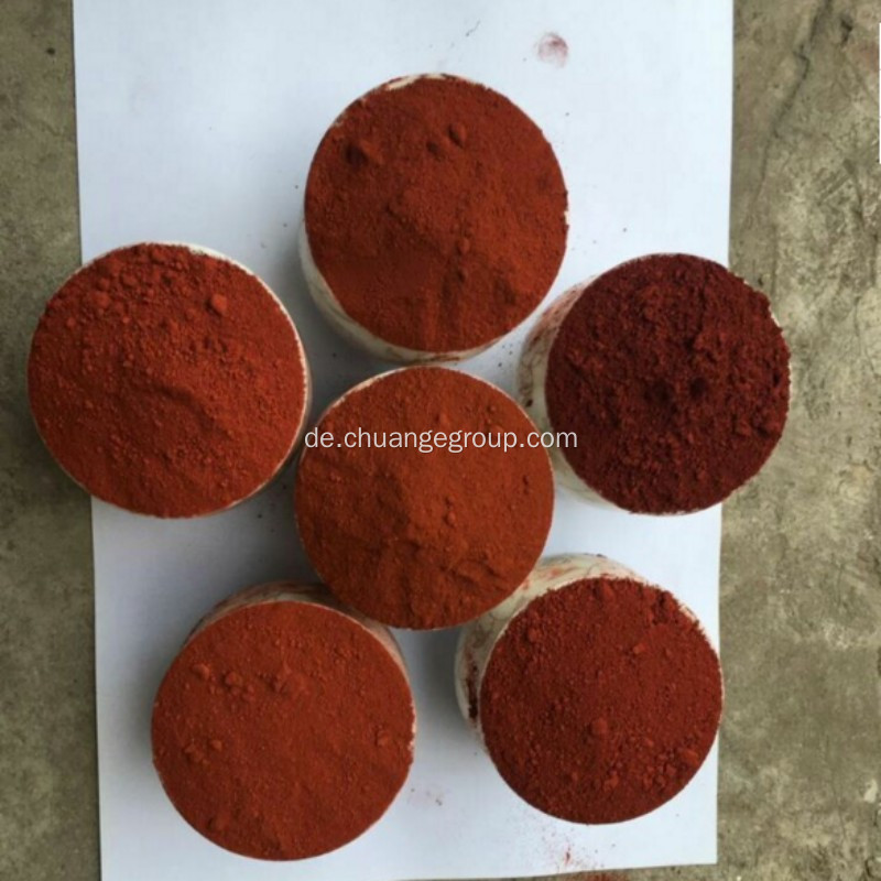 Eisenoxid rotes schwarzes Plastikfarbe Pigment