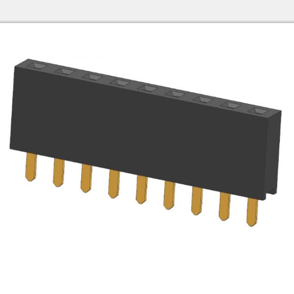 2.0mm 암 헤더 앵글 SMT 유형 H6.35