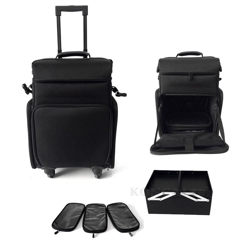 Makeup Travel Case On Wheels