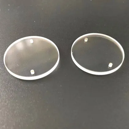 25.4 mm Diameter calcium fluoride flat window