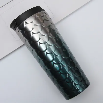 304 vacuum fish scale cup