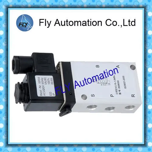 5/2 Way Electromagnetic Actuated Herion Inline Spool Valve 2636000 
