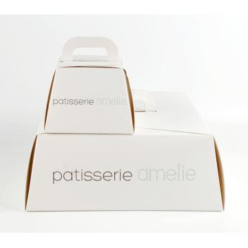 Elegant cardboard favors wedding packaging cake box