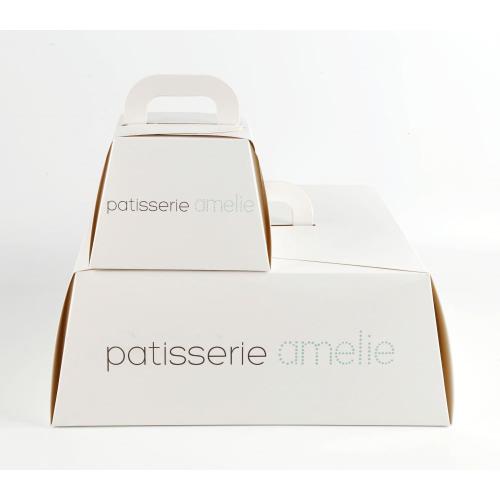 Elegant cardboard favors wedding packaging cake box