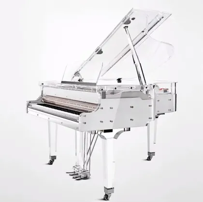 WILLIAM SAMES Acrylic Transparent Grand Piano 160cm/170cm/230cm Acoustic Piano