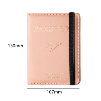 Portable PU Leather Passport Holder: A Stylish and Functional Travel Accessory for International Trips