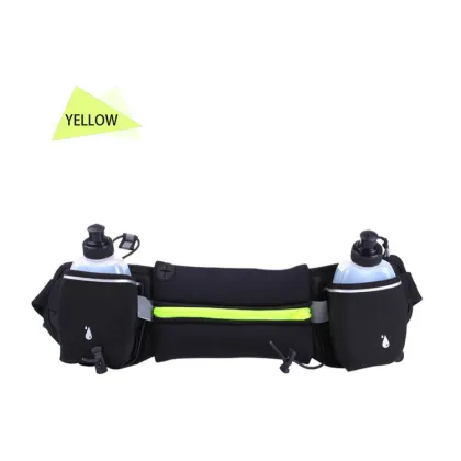 Marathon Waist Bag Water Bottle Jogging Holder Outdoor Sport Hiking Running Hydration Belt Waist Pack