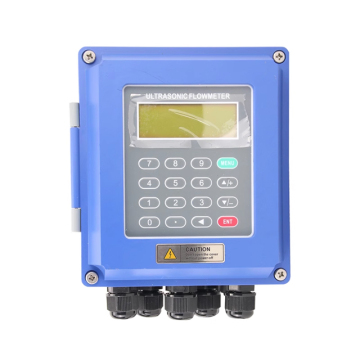 High Quality Wall-Mounted Clamp-on 4-20mA Digital Portable Handheld Ultrasonic Water Flow Meter