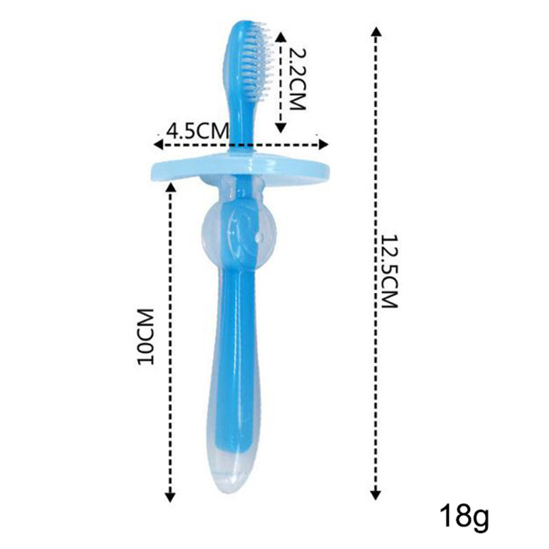 Soft Health Clear Baby Silicone Toothbrush