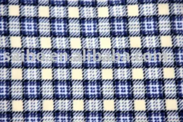 lattice printed fleece fabrics