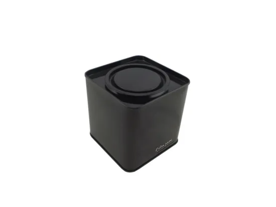 plug-in lid tea tin, airtight tea box, green tea caddy