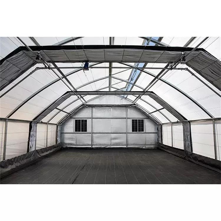 Blackout Light Deprivation plastic film greenhouse