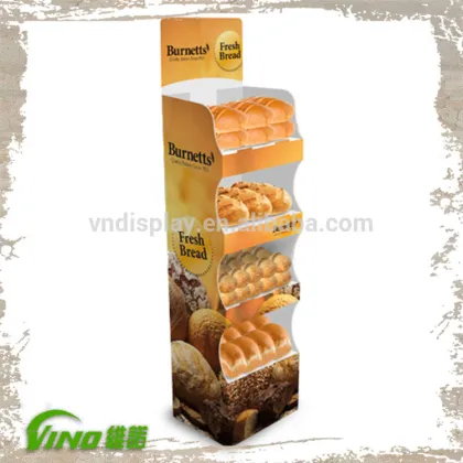 retail bread stand , bread display , bread stands