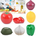 Kitchen Food Crisper Fruit & Vegetable Storage Containers Onion Lemon Tomato and Garlic Creative Fresh Storage Box