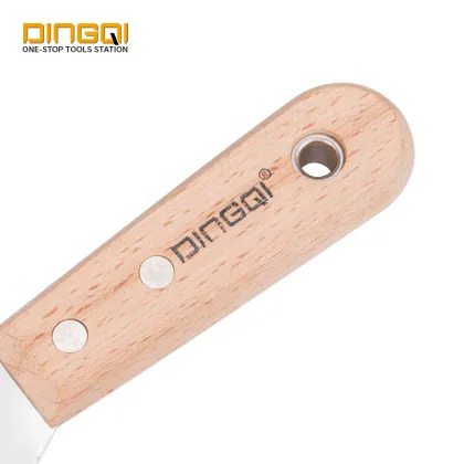 DingQi Scrapper Putty Knife with Wood Handle