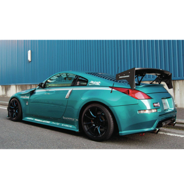 DarwinPRO Dlk Style FRP Wide Rear Bumper and Rear Fender for Nissan 350Z