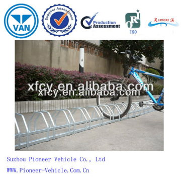 China Hot Sale Ground Mounted Motorcycle Parking Bike Rack