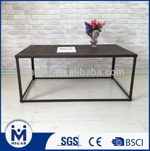 magnesia table top with steel legs