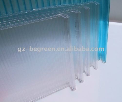 Polycarbonate U locked sheet(8mm-16mm), roofing panel, plastic roofing sheet