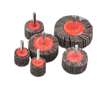 50*25*6mm Schleifklappe Schleifen Edelstahl -Stahllappen -Klappenscheibe mit Schacht