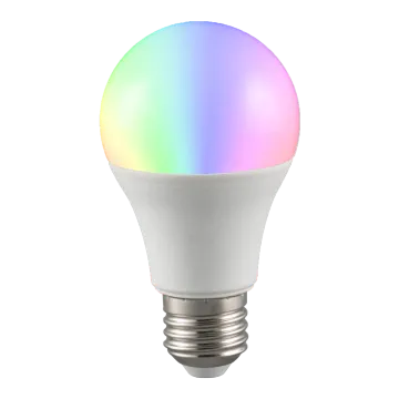 Smart RGB LED Wi-Fi Bulb with App Control and 9W E27 7W 800lm Raw Material Lighting