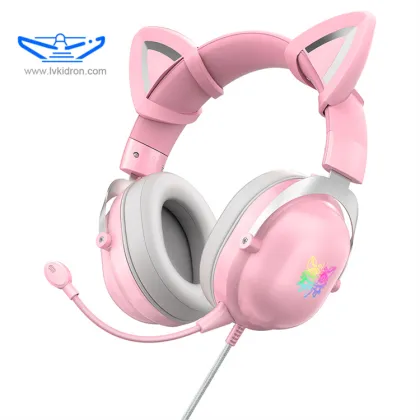Professional Gaming Headset with Microphone for Computer: X11 Cat Ears Astro Style