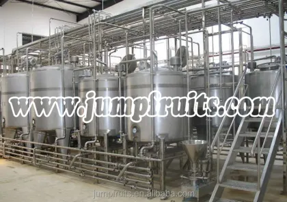 Complete yogurt milk cheese processing plant