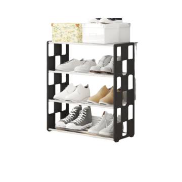 Multi-functional Simple Plastic Multi-layer Storage Shoe Rack