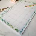 To Do List Monthly Table Calendar Planner