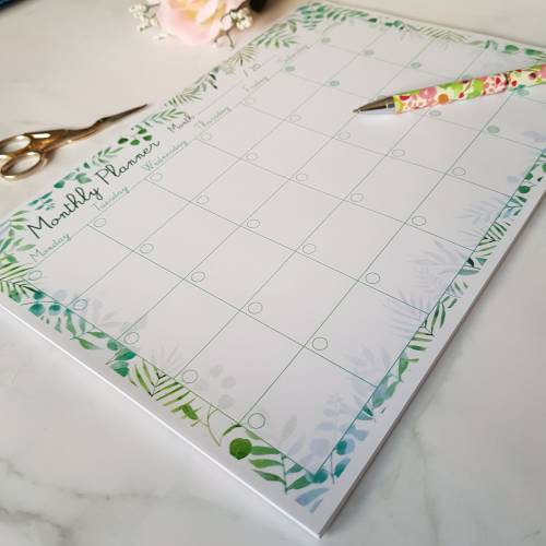 Family Planner Calendar To Do List Monthly Table Calendar Planner Manufactory