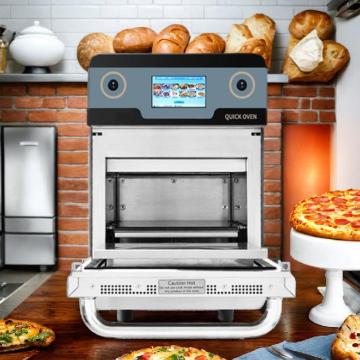 Attrezzatura per pane e cottura ad alta velocità per la panetteria: forno a microonde croissant