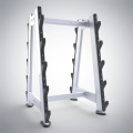 Equipo de ejercicio de gimnasio comercial Barbell Rack