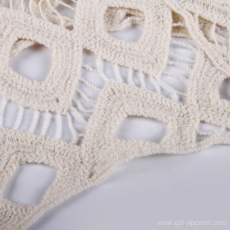 casual crochet mesh beachwear women cover up clothes