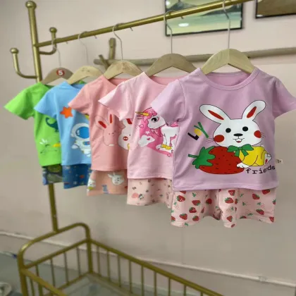 Dollars Model HMK019 Cotton Girls' Clothing Sets Size 55-65 Years