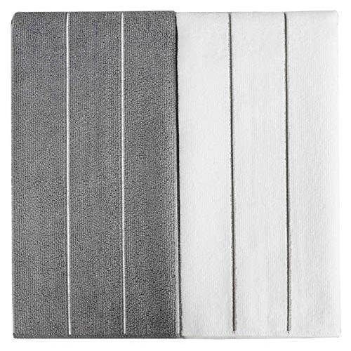 100% microfiber cleaning cloth stripe kitchen towel