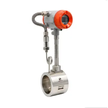 High-Precision Vortex Flowmeter for Steam, Gas, Compressed Air, and Nitrogen
