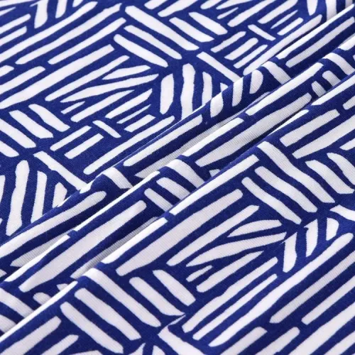 พิมพ์ผ้าถักวิสโคสสแปนเด็กซ์ซิงเกิลเจอร์ซีย์ 30 วินาที